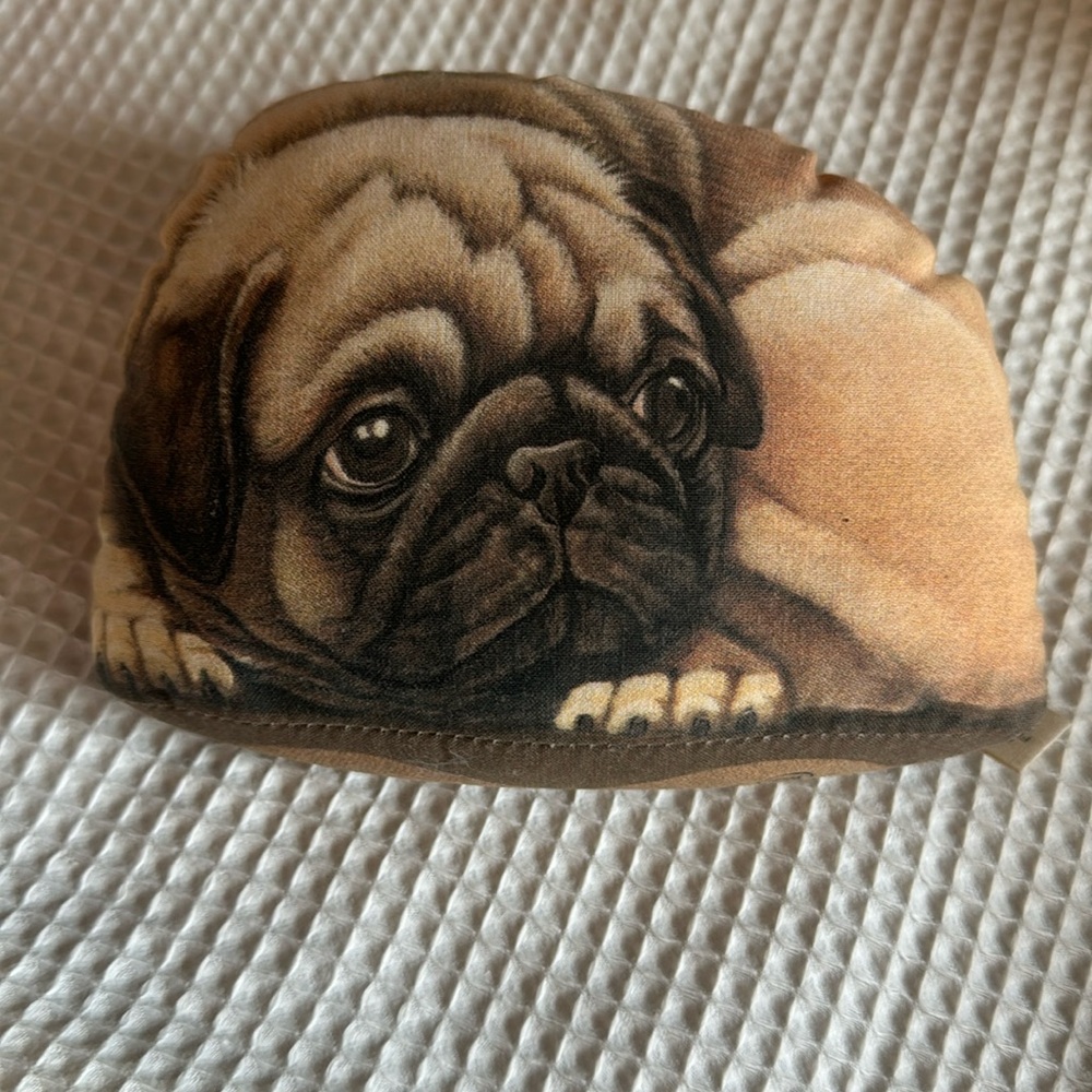 PUG Paperweight Soft Beanie 2003 Leslie Anderson